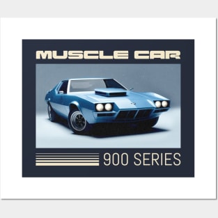 Real Muscle Car Posters and Art